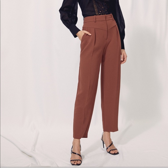 Aritzia Pants - Wilfred Diamanté Tailored Straight Leg Pant
